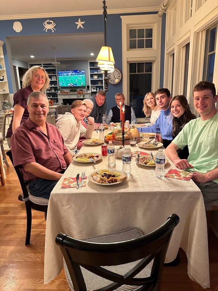 Family spending time on mother's day