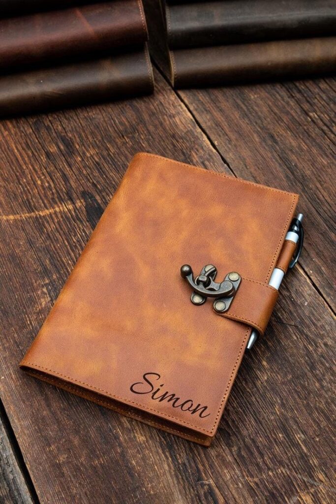 Personalized journal is a perfect gift idea for father's day