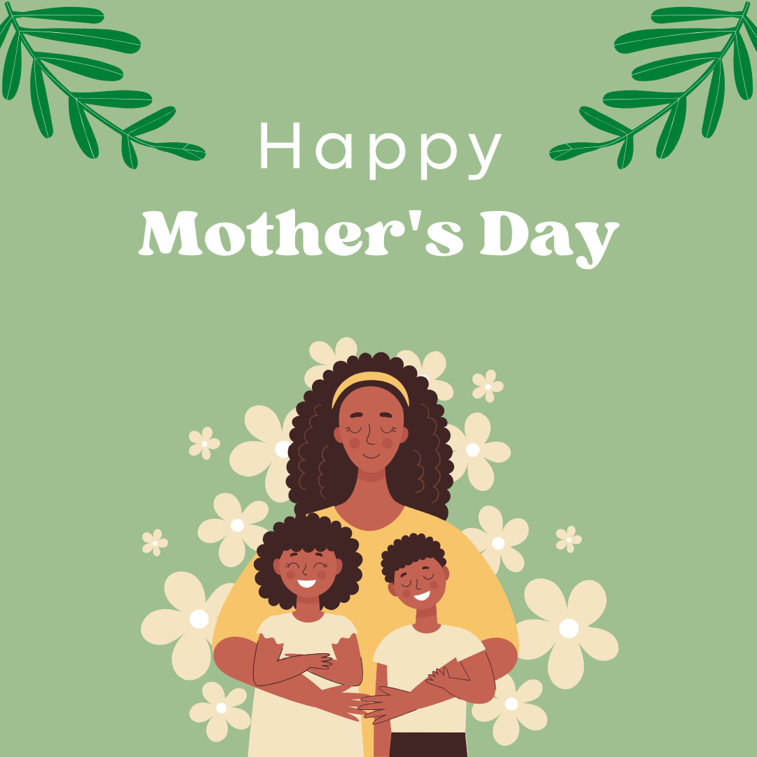 Green Simple comic image for Mother's Day